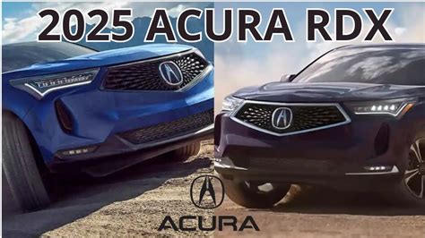 2025 Acura RDX Redesign Review Interior Engines Specs Release Date