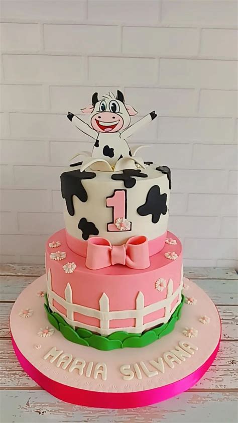 Tortas de La Vaca Lola Pastel de vaca Fiestas de cumpleaños de