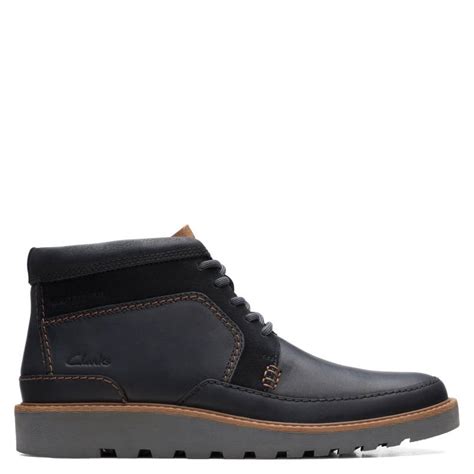 Clarks Bota Hombre Cuero Negro Clarks