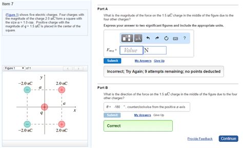 Solved Figure Shows Five Electric Charges Four Charges With Chegg