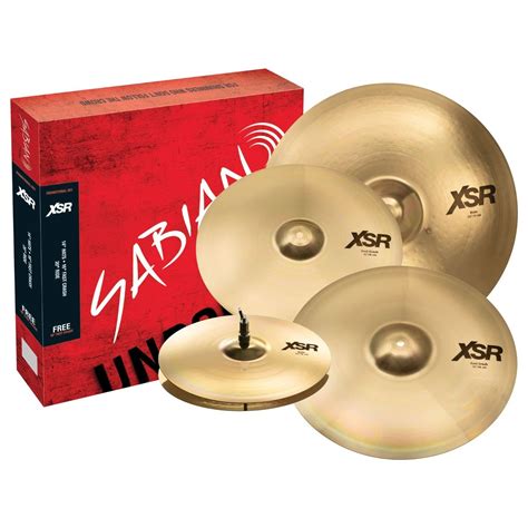 Sabian Xsr Performance Cymbal Set With Fast Crash At Gear Music