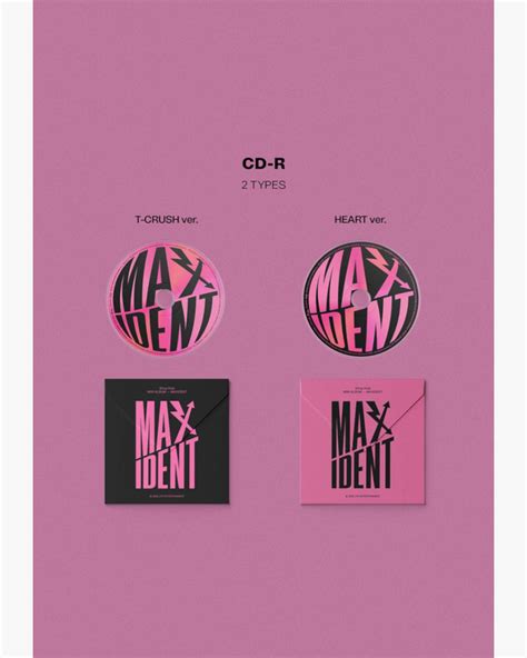 Stray Kids Maxident T Crush Ver Heart Ver Standard Edition