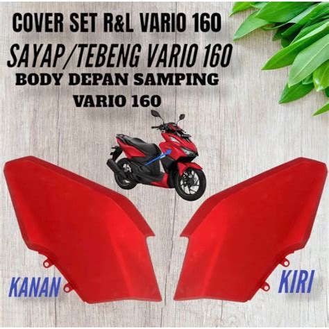 Jual Cover Set R L Sayap Tebeng Kap Body Depan Samping Vario K S