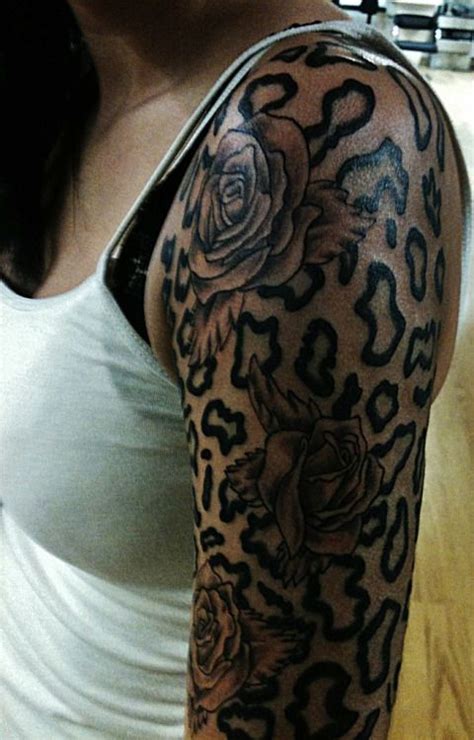 35 best Cheetah Print Tattoo Flower Outlines images on Pinterest ...