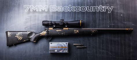 mm backcountry caliber rifles christensen arms