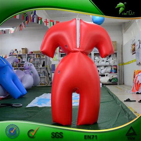 Hongyi Sexy Pvc Balloon Suit For Man Or Women Inflatable Vinyl Sex Double Layers Costume For