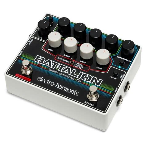 Electro Harmonix Battalion Bass Preamp And Di At Gear4music