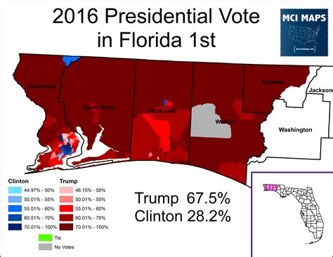 Final Florida Congressional Rankings for 2018 - MCI Maps | Election ...