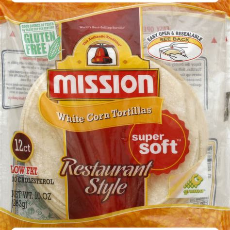 Mission Tortillas White Corn Restaurant Style