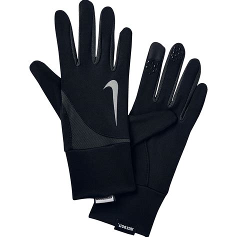 Nike Mens Dri Fit Tailwind Running Gloves Blackanthracite