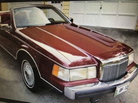 RARE 1986 LINCOLN MARK VII LSC CONVERTIBLE for sale: photos, technical specifications, description