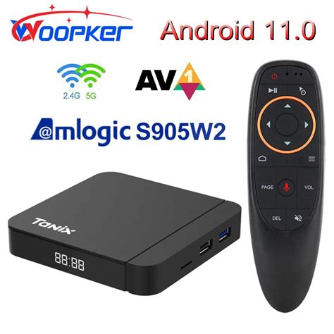 Woopker Android Tv Box Tanix W Amlogic S W Gb Gb Support K H