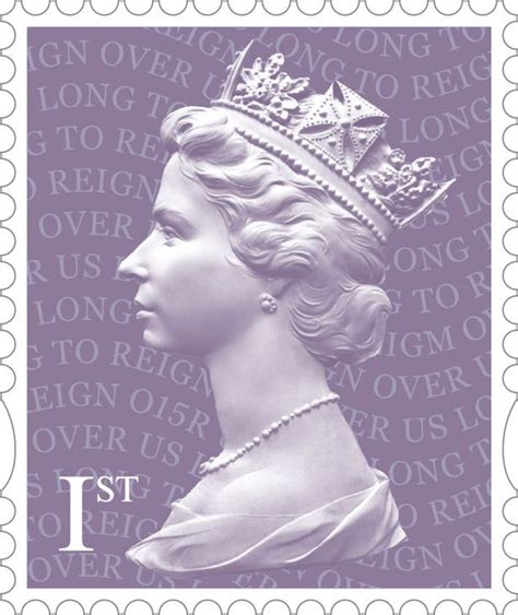 Celebrate The Queens Record Breaking Reign With New 1st Class Stamps