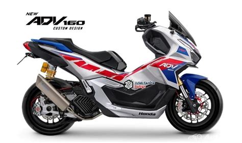 Modifikasi Honda Adv 160 2022 Melawan Kodrat Usung Konsep Racing