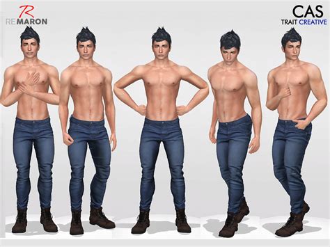 Pack De Pose Masculina 4 Male Poses Sims 4 Traits Poses Themelower