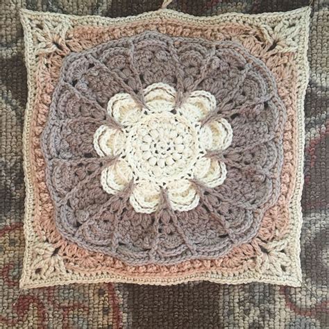 Winter Opulence Square Pattern By Kirsten Holloway Crochet Square