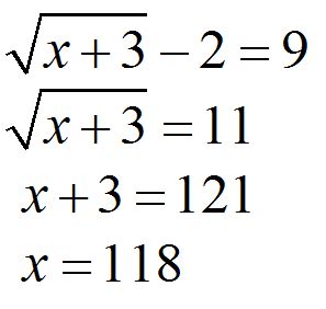 Radical Equations