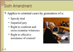 31 SIXTH AMENDMENT ideas | amendments, constitutional law, bill of rights