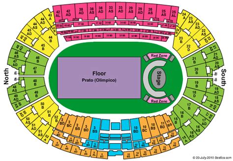 Stadio Olimpico Rome Seating Chart Stadio Olimpico Rome Event