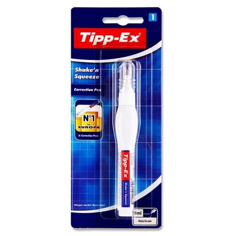 Tipp Ex Correction Pen Erasers School Essentials Stationery Tipp