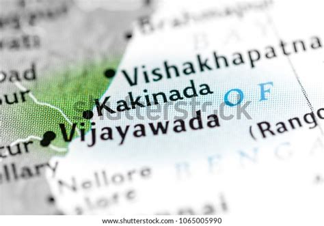 Kakinada India On Map Stock Photo 1065005990 Shutterstock