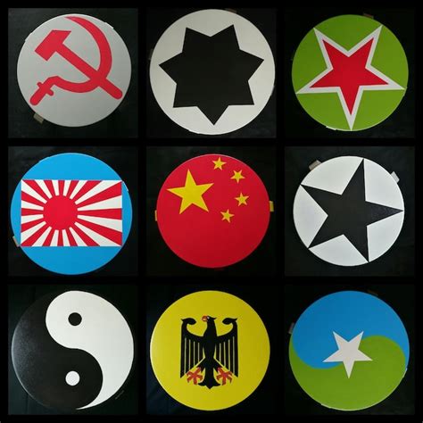 Premium Photo | Red flags against blue sky