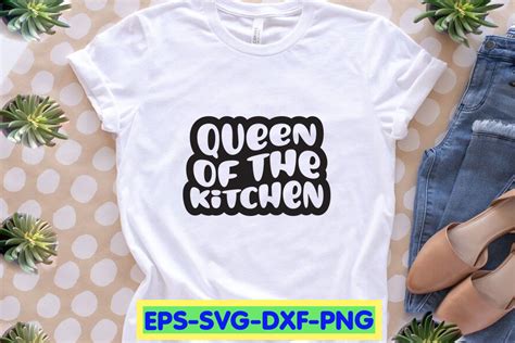 Retro Potholder Design Queen Of The Kit Graphic By SR Mastar