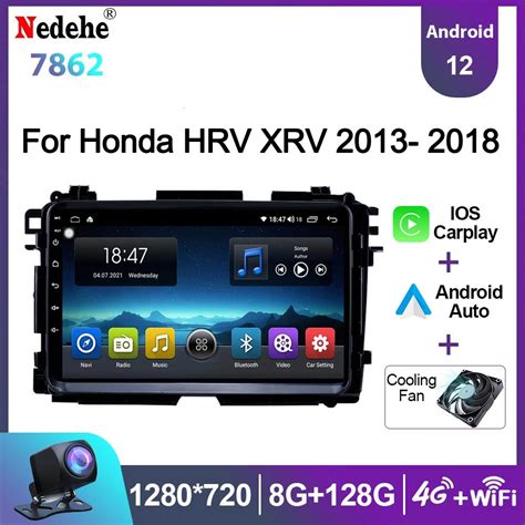 Android Car Radio Gps Din For Honda Hrv H Rv Vezel Xrv