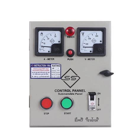 hp submersible single phase control panel     delhi