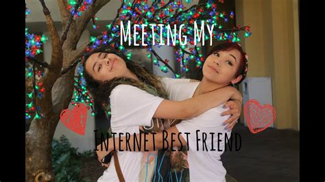 Meeting My Best Friend For The First Time Youtube