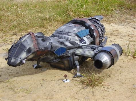 firefly paper model serenity spaceship