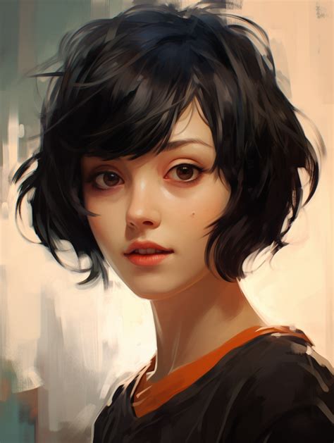 Pin By Yare Goode On Girly Art In 2024 Girls With Black Hair Character Portraits How To Draw