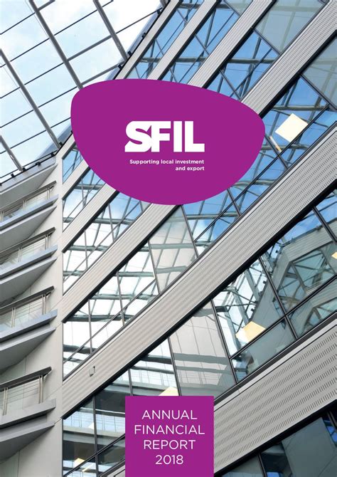 Annual Financial Report 2018 Sfil En