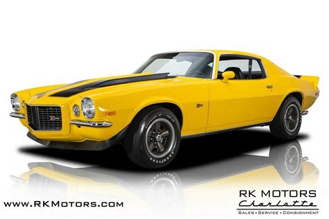 1972 Chevrolet Camaro Z28 Yellow Hardtop 383 V8 4 Speed Manual Used