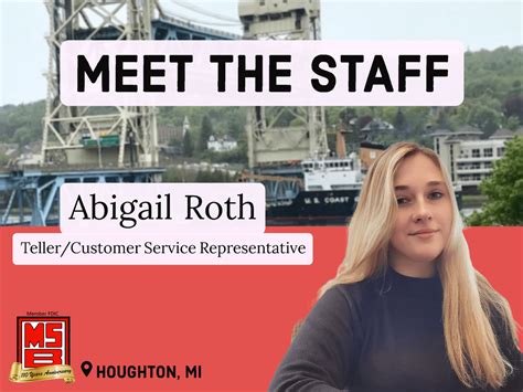 Meet Abigail Roth The Miners State Bank