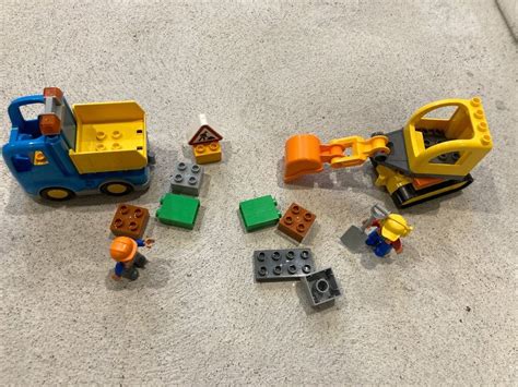 Lego Duplo Bagger Und Lastwagen Kaufen Auf Ricardo