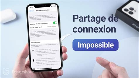 Partage de connexion iPhone ne marche pas comment réparer YouTube