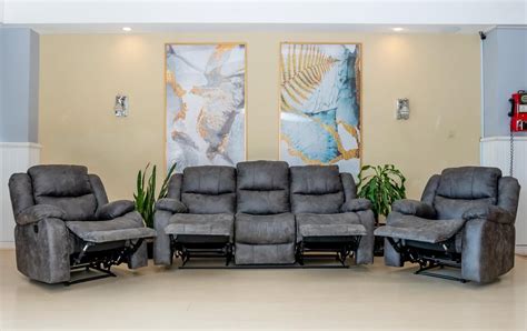 5 Seater recliner sofa - Recliner Masters