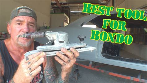 Whats The Best Tool For Bondo Orbital Air File Review Youtube