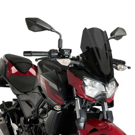 Pare Brise Puig NAKED NEW GENERATION 3548 Kawasaki Z400 Noir Cdiscount Auto