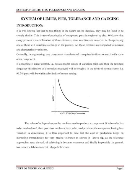 Pdf System Of Limits Fits Tolerances And Gauging€¦ · System Of