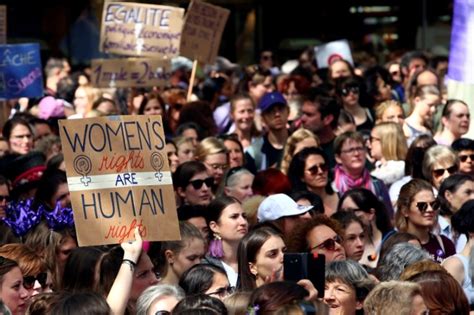 Women Rally For Equal Pay Gender Parity In Switzerland Womens