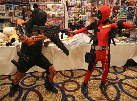 Deathstroke The Dc Comics Villain Versus Deadpool The Marvel Comics