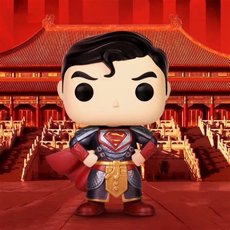 Funko Pop Dc Imperial Palace Superman Metallicchina Exclusive