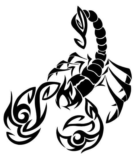 Scorpio tribal tattoo design by linamomoko on DeviantArt