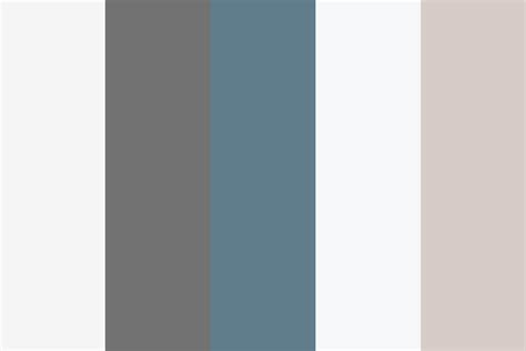 Blue Brown Gray One Color Palette