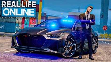 Polizist Im Zivilen Audi Rs Gta Real Life Online Youtube