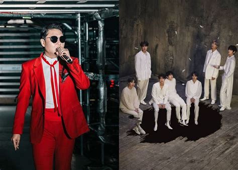 Cetak Rekor Di Billboard Hot Psy Beri Selamat Ke Bts