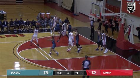 Tampa Men S Basketball Vs Eckerd Youtube