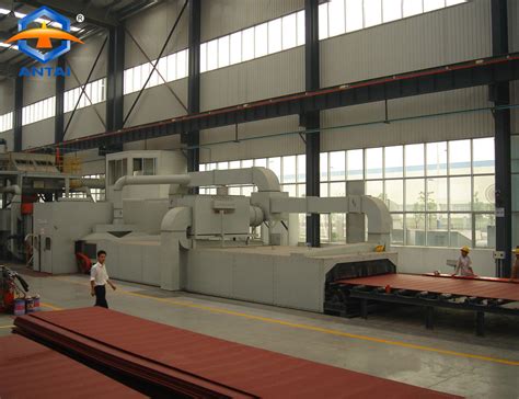 Automatic Shot Blasting Machine For Steel Plate Steel Profile H Beam